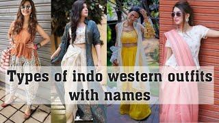 Type of indo - western dress with their name ll THE TRENDY GIRL