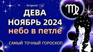 ДЕВА - НОЯБРЬ 2024. ГОРОСКОП. Астролог Olga #olgaastrology #ноябрь #петлямарса