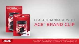 New ACE™ Brand Elastic Bandage with ACE™ Brand Clip