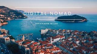 Discover the Top 5 Places for Digital Nomads! #digitalnomad