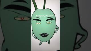 Trying the “perfect face“ on Plankton  | JULIA GISELLA #shorts