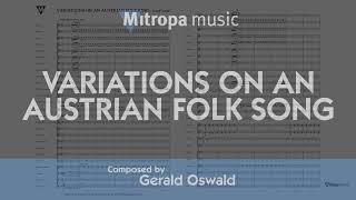 Variations On An Austrian Folksong – Gerald Oswald