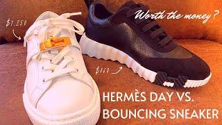 Hermès DAY vs BOUNCING Sneakers In-depth review : Worth it? Which would I buy again?