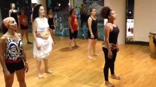 Dança Afro em Barcelona com Tatiana Campêlo.