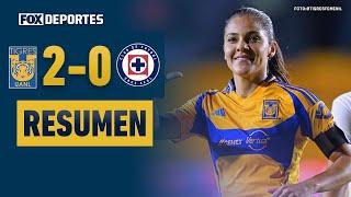  ¡TIGRES LOGRA LA VICTORIA! | Tigres Femenil 2-0 C.F. Cruz Azul Femenil | #FOXLigaMXFemenil