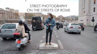 Day in a life of a street photographer in Rome, Italy