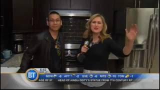 Rockwood Kitchens with Breakfast Television host Jennifer Valentyne