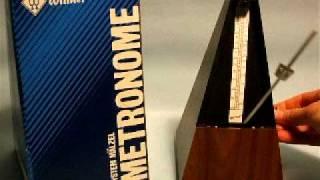 Wittner Pyramid Metronome with Bell for sale on eBay, Wind Up Metronomes