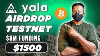 Yala Testnet Airdrop | Yala Airdrop | Yala BTC Testnet Airdrop | WEB3 BROTHERS