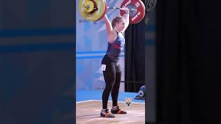 Olivia Reeves (71kg ) 108kg / 238lbs Snatch! #snatch #slowmotion #weightlifting