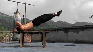 HARD WORKOUTS with Light Strength Shaolin Monks #martialarts #fitness #motivation