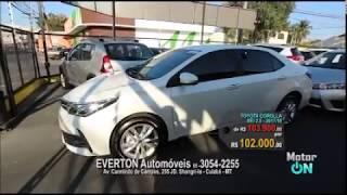 Motor ON   EVERTON Automóveis  06 08 2017