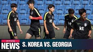 S. Korean national football team set for friendly clash with Georgia on Thursday night