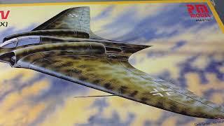 Horten Ho-229 A-1, PM Model 1/72, 1985 #aviation #scalemodels #video #youtube