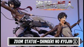 Eren & Mikasa & Armin by Prime 1 - Zoom Statue Shingeki no Kyojin