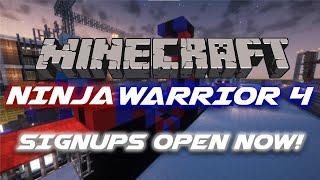 MINECRAFT NINJA WARRIOR [SEASON 4] - SIGNUPS OPEN NOW