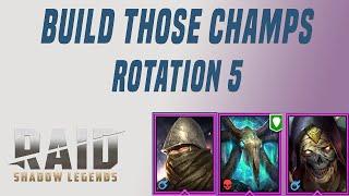 BUILD THOSE CHAMPIONS FOR SINTRANOS | Raid Shadow Legends