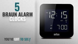 Top 10 Braun Alarm Clocks [2018 ]: Braun BNC009BK-RC Digital Quartz Alarm Clock