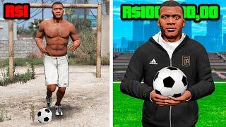 VIREI UM JOGADOR DE FUTEBOL NO GTA 5