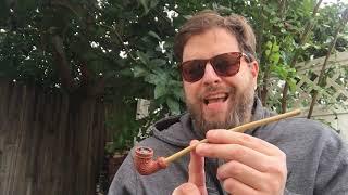 Townsends red ribbed reed clay pipe review