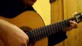Russian Roma Gypsy 7 string Guitar - Венгерка Vengerka v2 (old video)