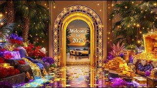 Welcome 2025 with Positivity, Luck, and Abundance | Unlock Endless Prosperity 