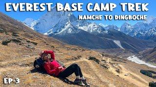 Everest Base Camp Trek 2022 | Namche to Dingboche | Ep-3