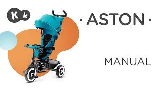 How to assemble the Kinderkraft ASTON tricycle with hood and parent handle How To Video | Tutorial