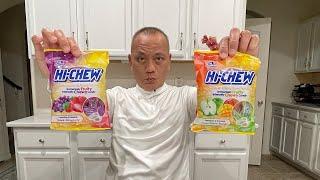  ASMR HI-CHEW FRUITY CHEWY CANDY (4 FLAVORS) AND EATING SOUNDS  FULL VIDEO  #asmr