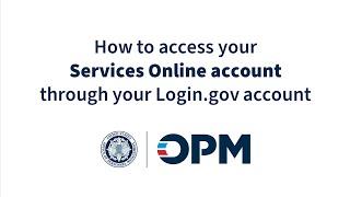 Navigating Federal Retirement: How to Access Your Services Online Account Through Login.gov