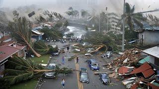 Chaos in Vancouver - Washington! Bomb Cyclone Destroying Homes, Cars in Seattle