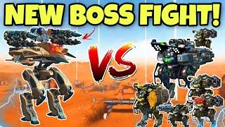  1vs6 NIGHTINGALE VS COSSACK ARMY BOSS FIGHT SKIRMISH CONCEPT || WAR ROBOTS || NEW ||