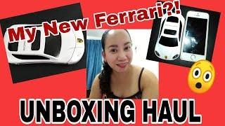 UNBOXING HAUL: Presenting my new Ferrari Car????!! /mj hamto