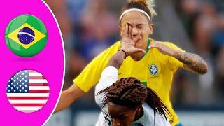 USA vs Brazil Highlights | Women's Football