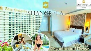 SHANGRILA HOTEL EDSA STAYCATION REVIEW SHANGRI LA HOTEL TOUR