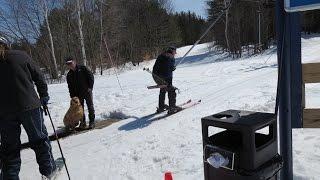 Maine T-Bar ride at Mt. Abram