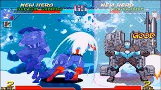 [TAS] Captain America VS War Machine (MvC EX)