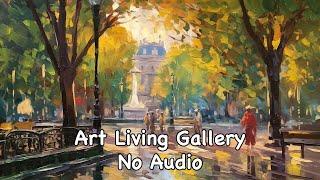 TV Wall Art Slideshow | Embracing Paris: Captivating Journey through Cityscapes & Art (No Sound)