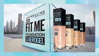 FIT ME FOUNDATION WITH AEROGEL by Maybelline New York