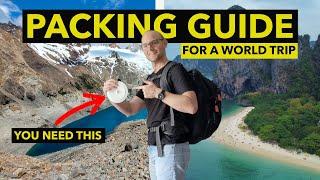 How to Pack CARRY ON ONLY for a 12 Month Trip