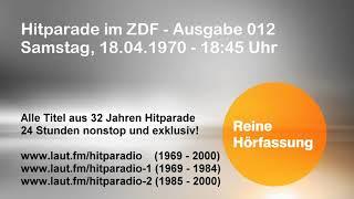 ZDF-Hitparade Ausgabe 012 - 18.04.1970 (Reine Hörfassung)