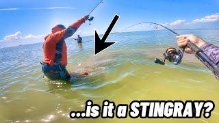 SOUTH TEXAS REDFISH tricks me (Arroyo City Wade Fishing 2024)