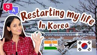 I MOVED TO SEOUL ️ ||  INDIAN STUDENT IN KOREA  : PART 2 - A new beginning 