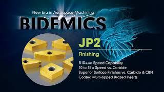 High Speed Machining Of Aero Engine Alloys With NTK Bidemics