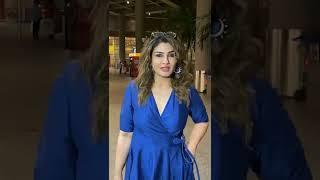 Raveena Tandon Gets Clicked at the Airport