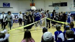 Malow Jr. High staff dancing to thriller