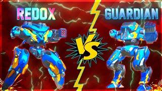 REDOX VS GUARDIAN  WHO WILL WIN? || VERSUS VIDEO  || MECH ARENA ||