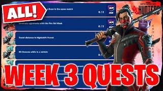 How to Complete All Week 3 Quests in Fortnite Chapter 6 Season 1 (Complete Guide)