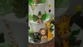 Beautiful Marble Cake or kids Birthday Cake Design ️ #cake #cakeloverkamptee #shorts #reels #