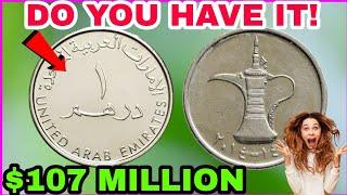 Top 5 Ultra Rare 1 Dirham UAE Coins Worth A Iot Of Money Valuable Coin UAE